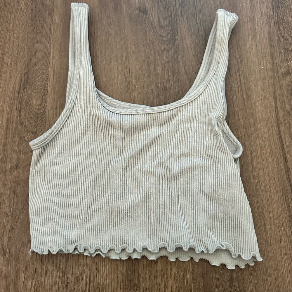 Aeropostale grey tank top